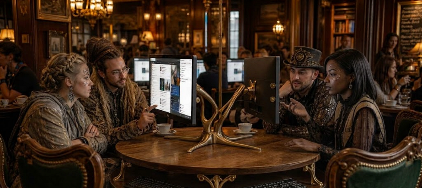 Liberation Technologies: Cybercafes and the Death of the Amateur Web