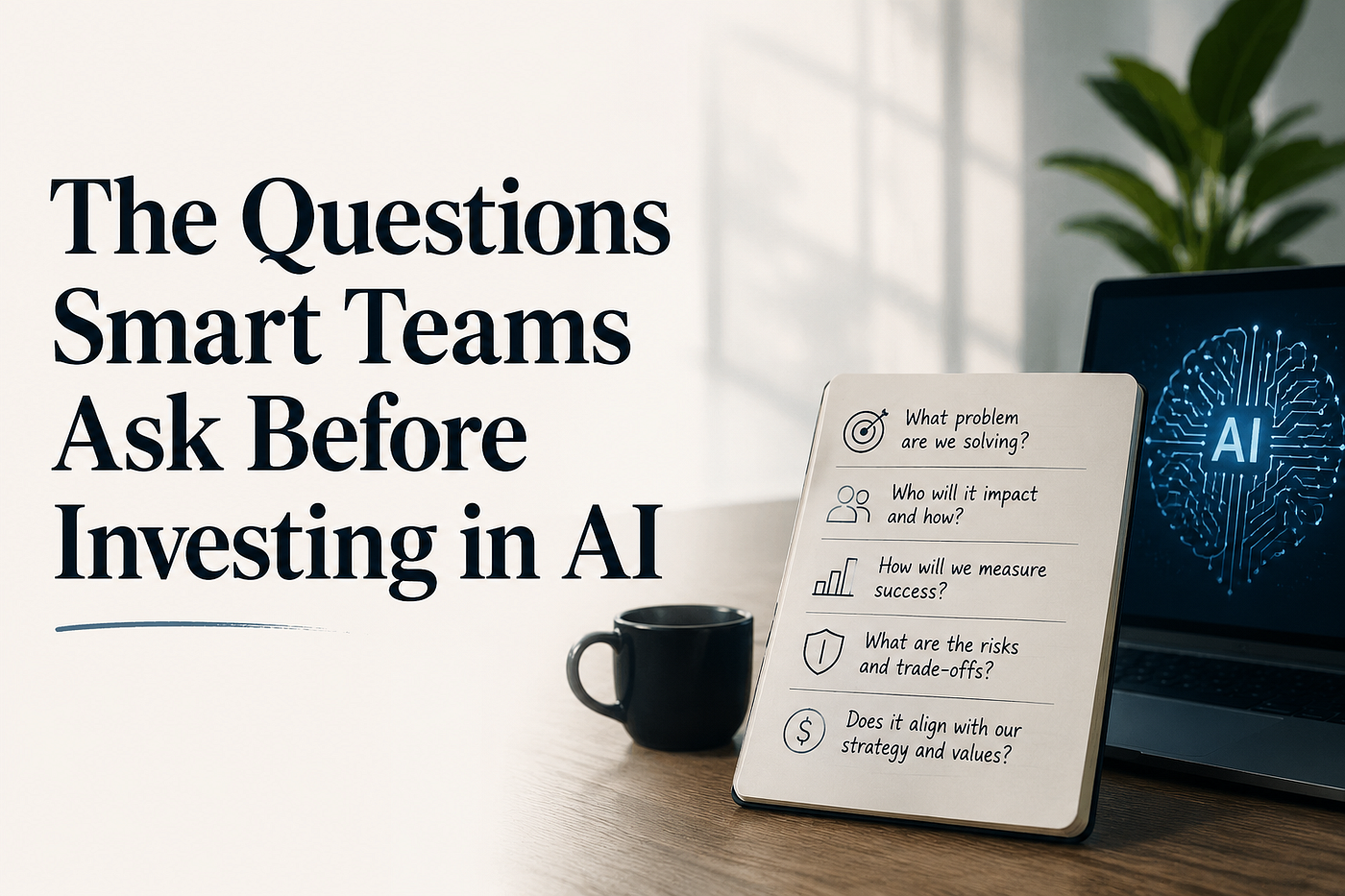 The Questions Smart Teams Ask Before Investing in AI