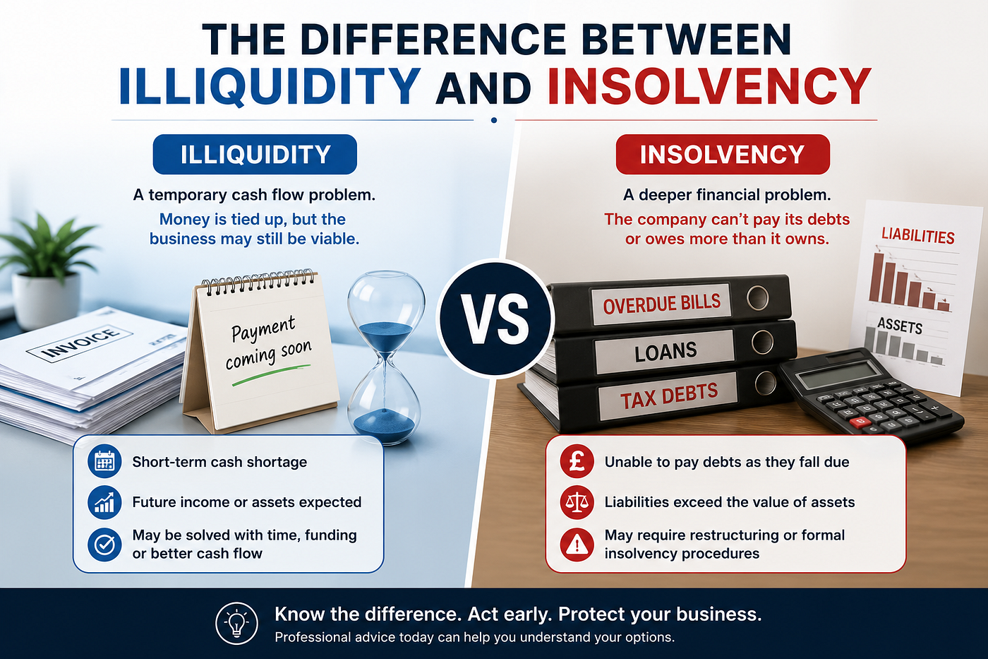 The Difference Between Illiquidity and Insolvency