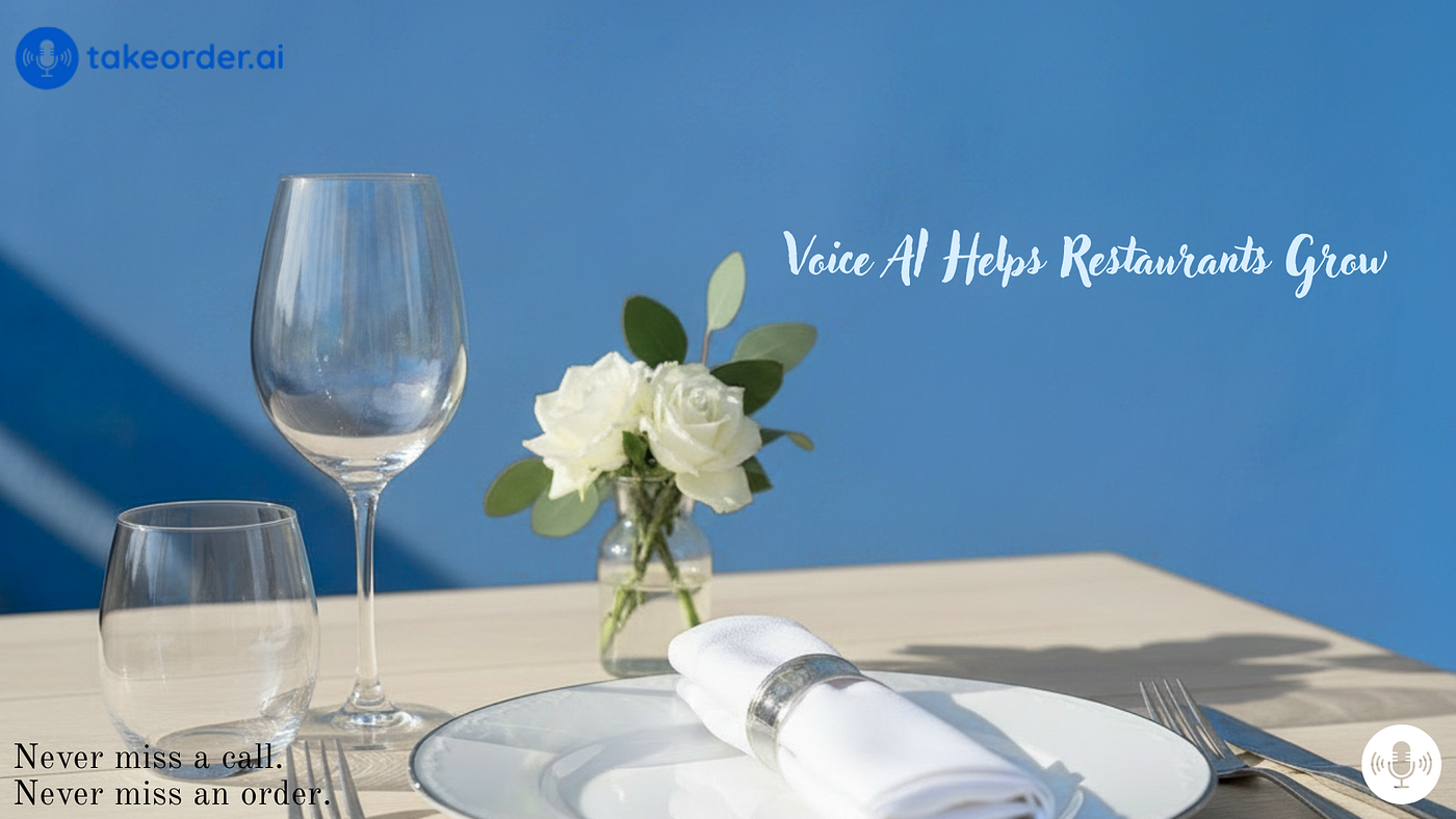 How Voice AI Like Takeorder AI Helps Your Restaurant Grow