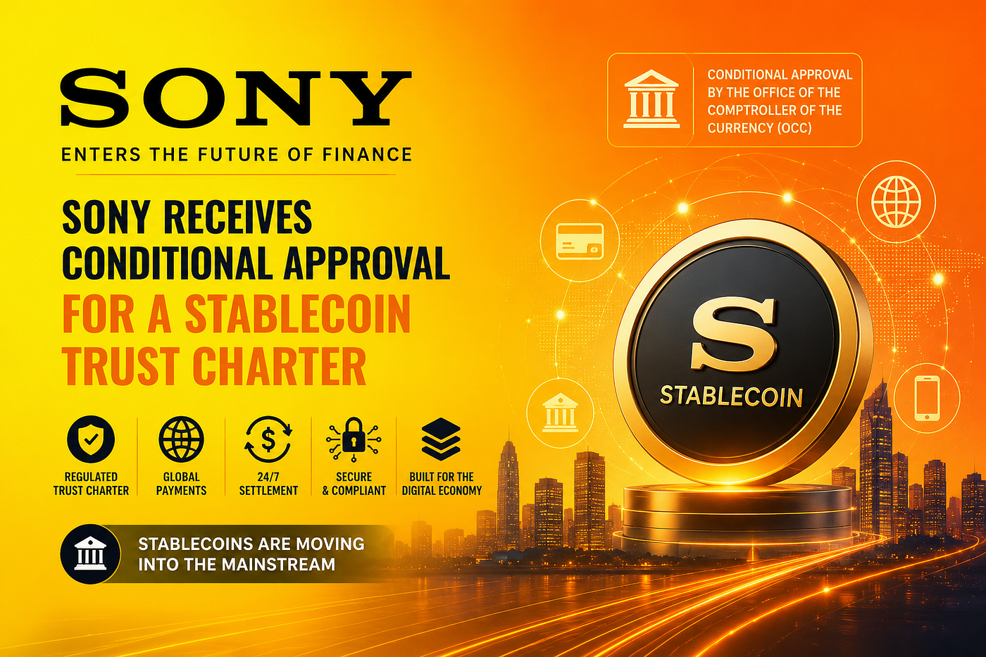 Sony’s Stablecoin Move Signals a New Era for Digital Finance