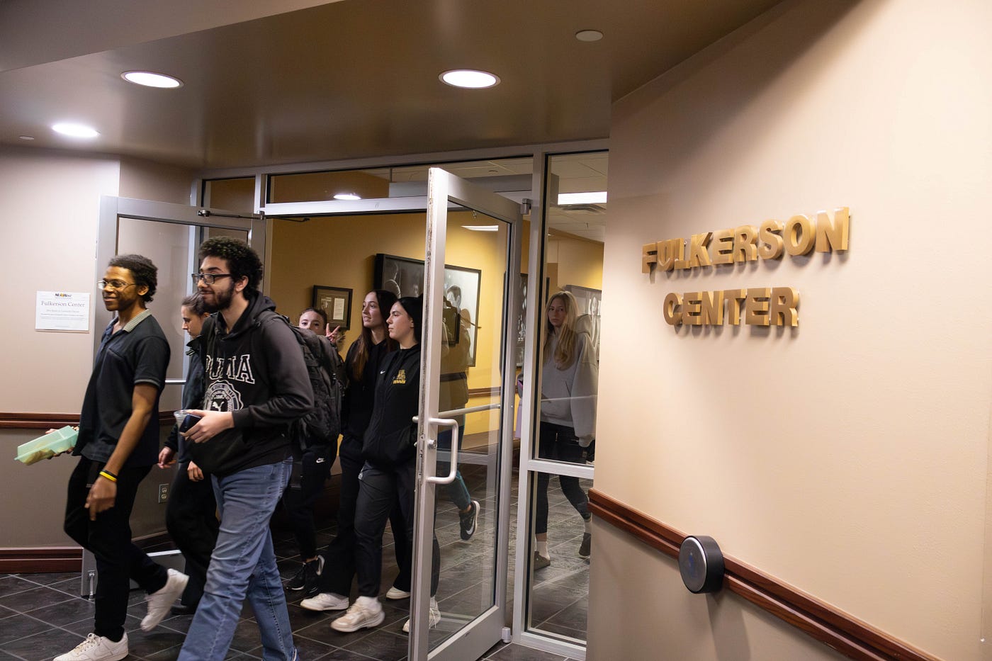 Active shooter training in the Fulkerson Center