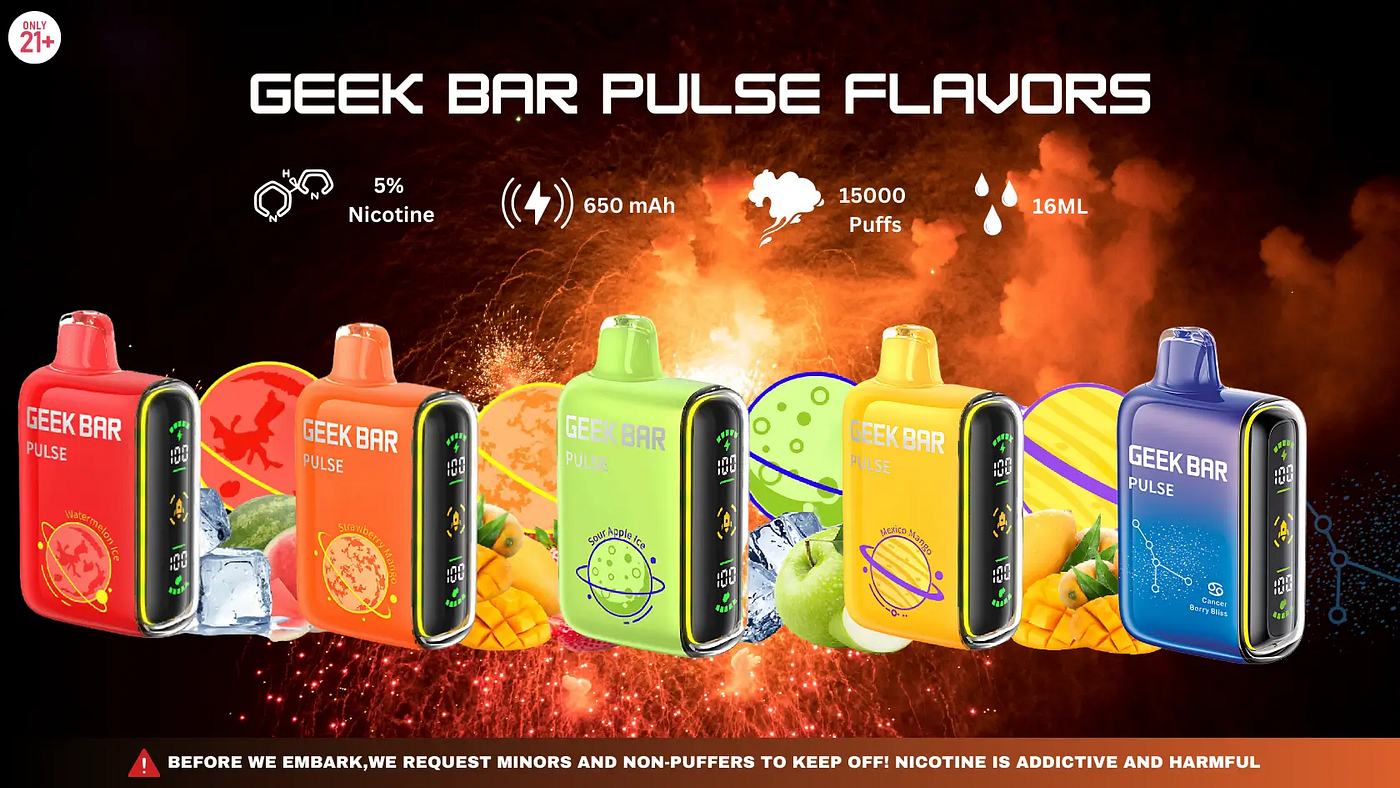 elf bar vape uk Geek Bar Pulse: Premium Vaping with Advanced Features | by Vapor Boss