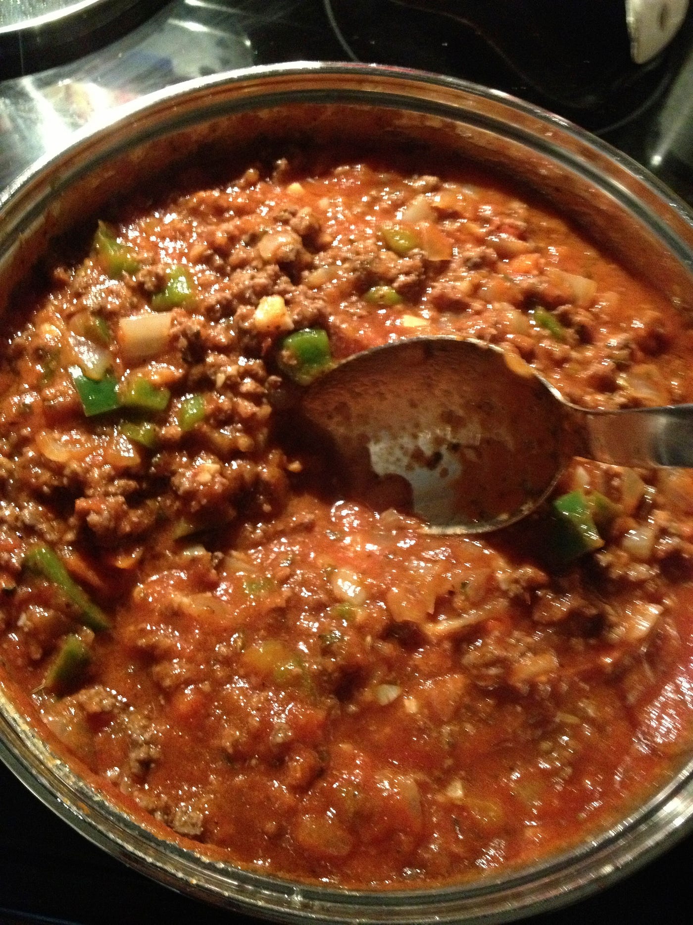 The only correct way to make and eat chili.