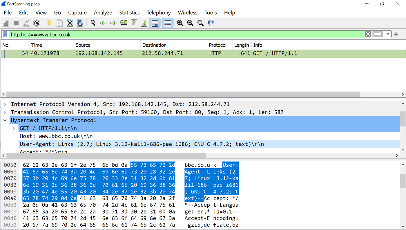 Wireshark: Port-Scanning  Download Scientific Diagram