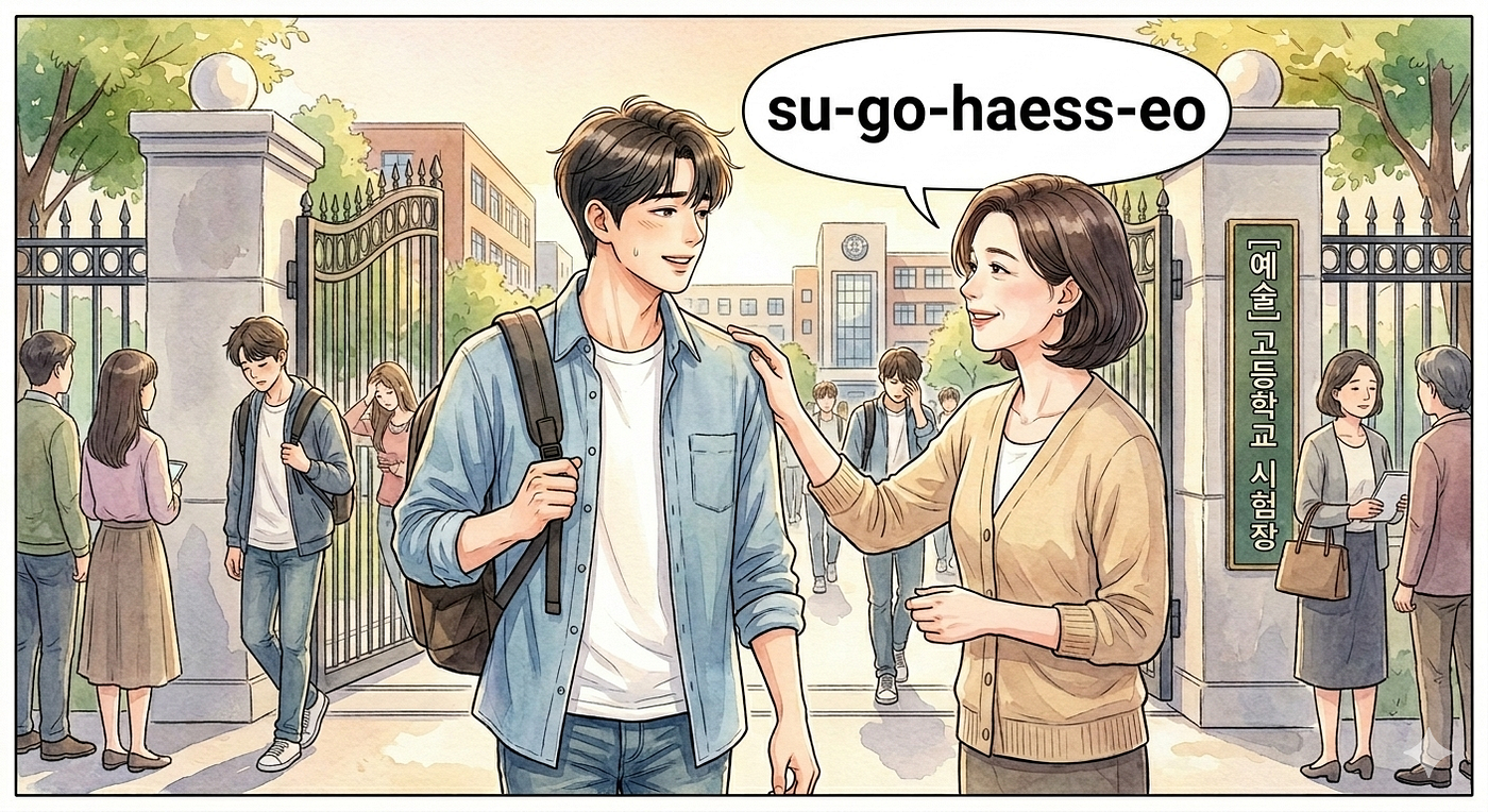 # Sugohaesseo(yo) — The Word for “You Worked Hard” That English Simply Doesn’t Have