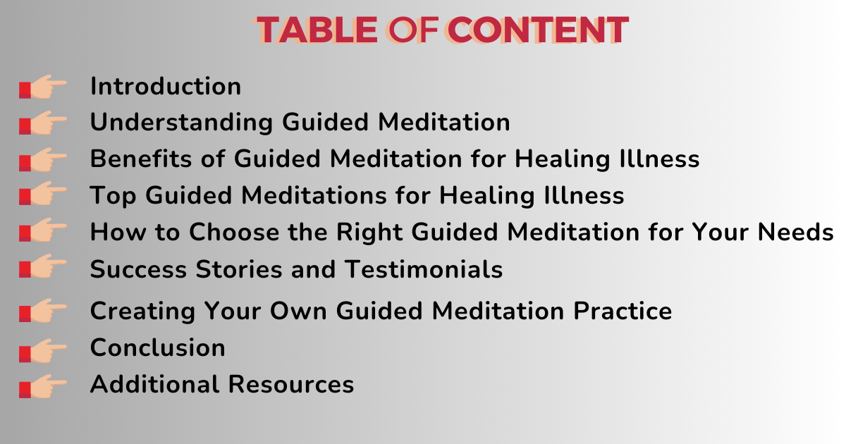 Best Guided Meditation for Healing Illness: Transform Your Health
