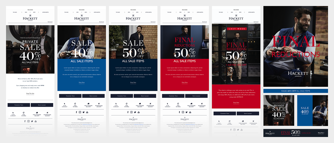 Refining Hackett London's Visual Identity to Elevate Brand