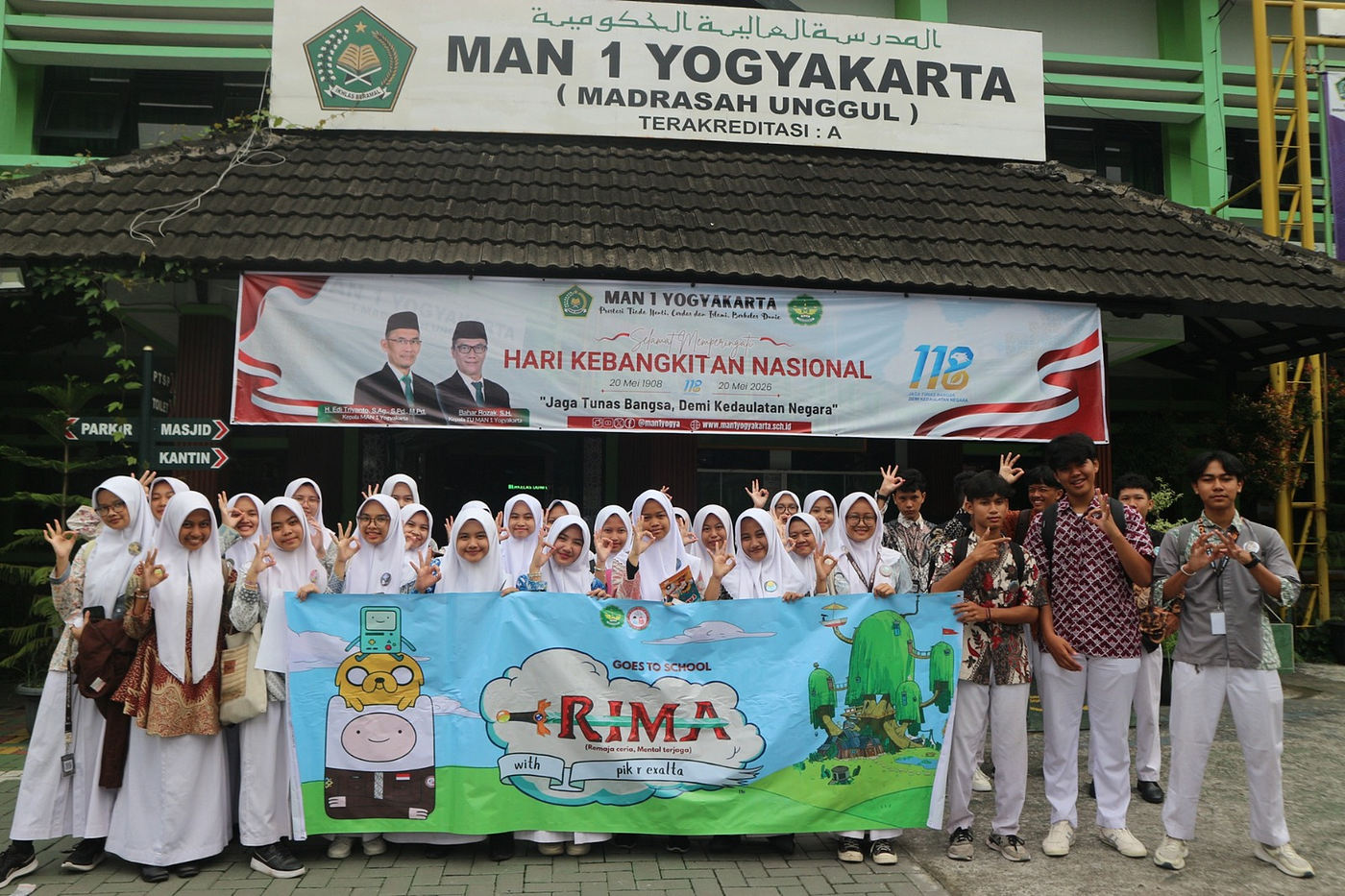 Exalta MAN 1 Yogyakarta Goes to School to Promote Teen Mental Health Awareness