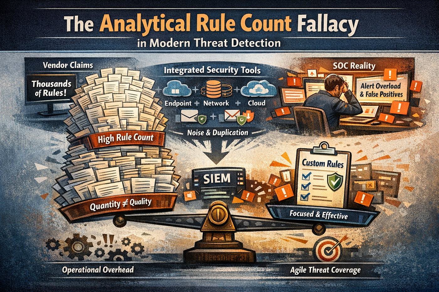 The Analytical Rule Count Fallacy in Modern Threat Detection