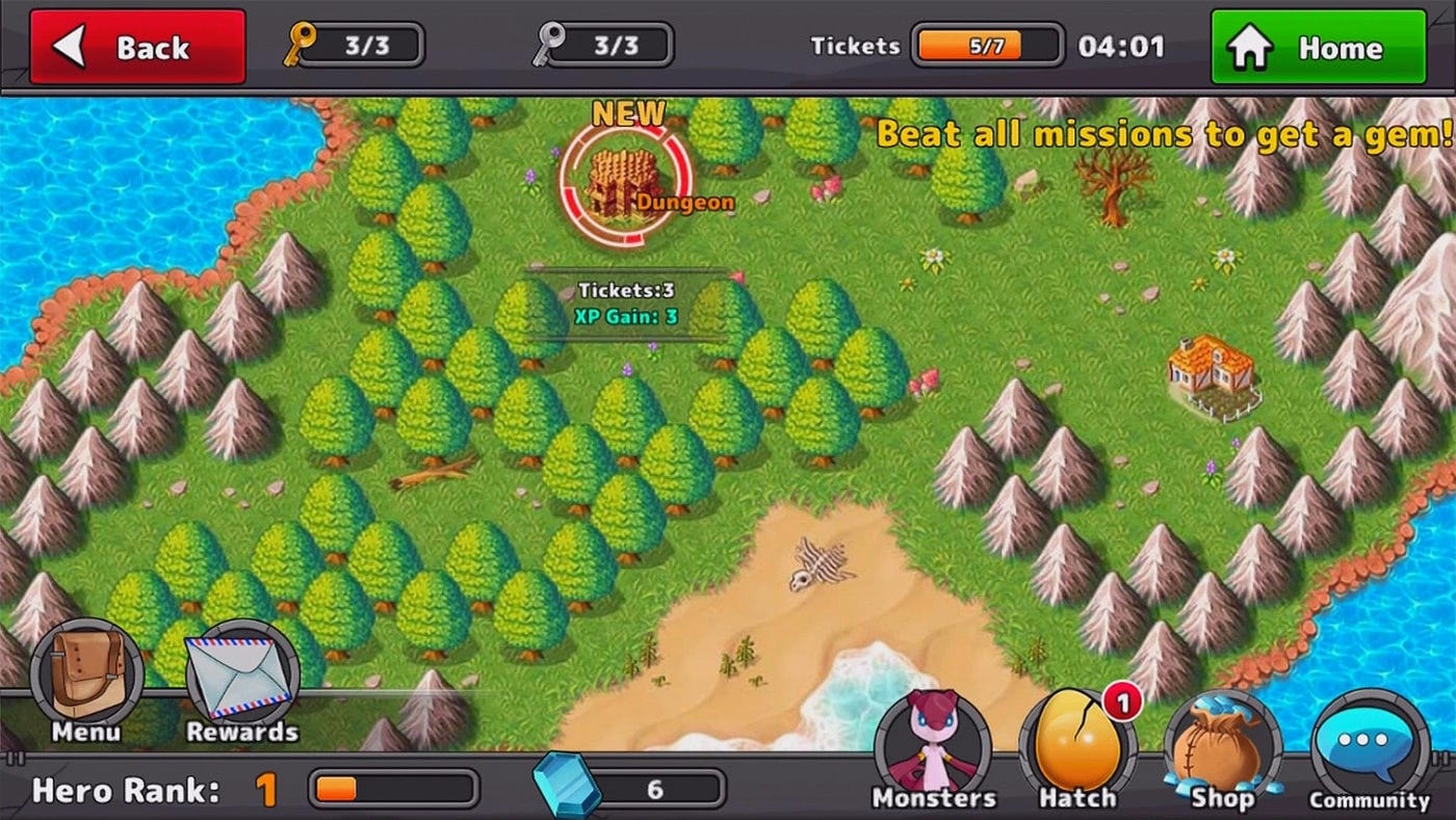 kcoKham Pha Neo Monster Mod Apk Tro Thanh Huan Luyen Vien Quai Vat Huyen Thoai