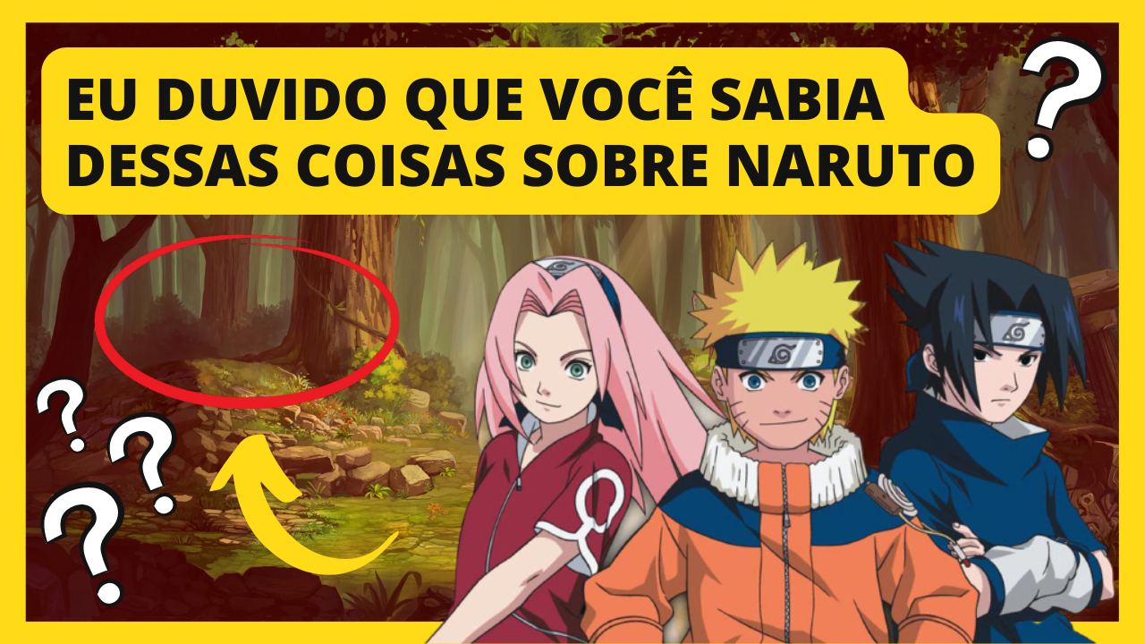 Duvido voce acertar todas! (Perguntas de naruto)