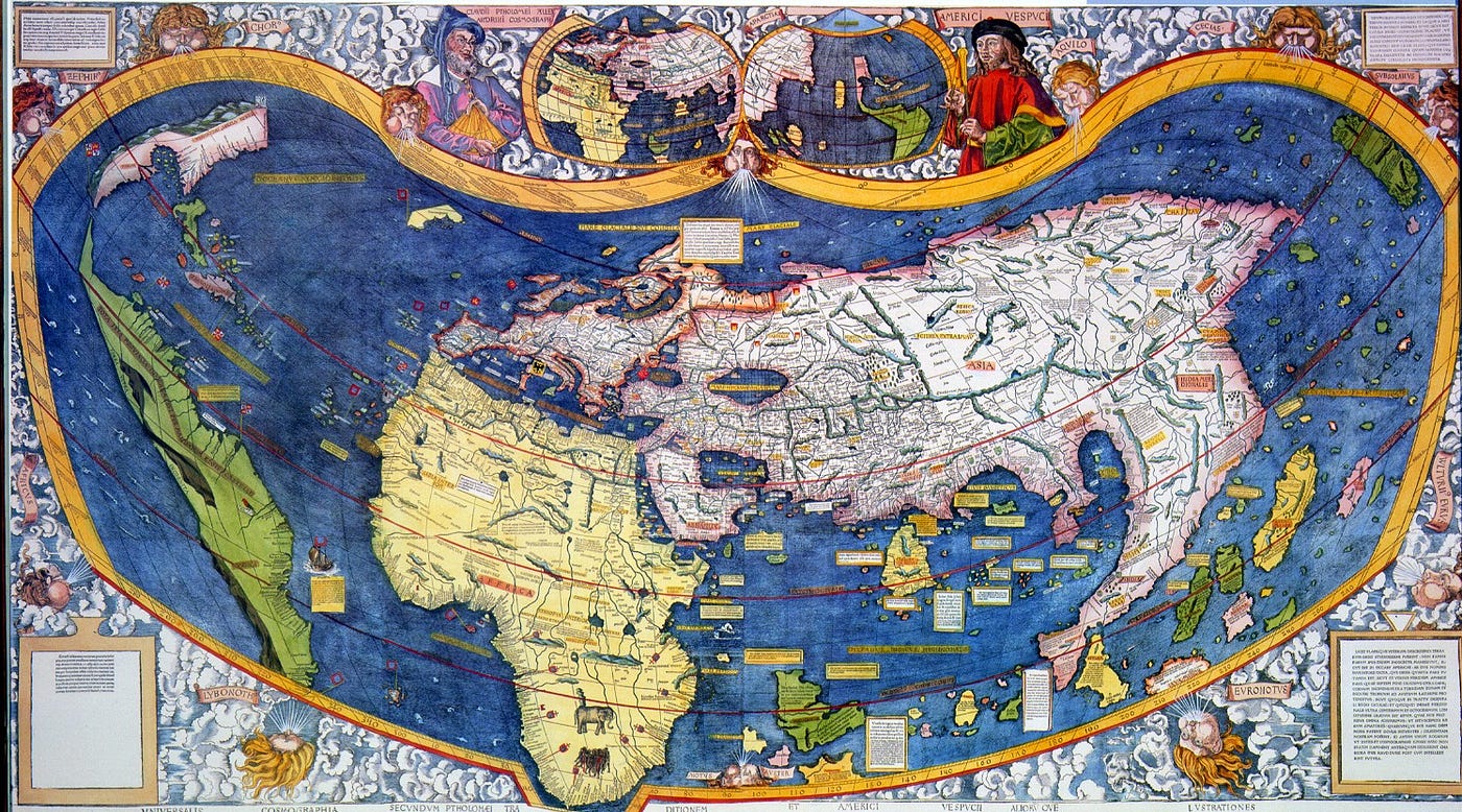 Career Cartography. Amerigo Vespucci was a Florentine… | by PelotonU — Rethinking College | Impact Hub Austin | Workforce Development Accelerator | Medium