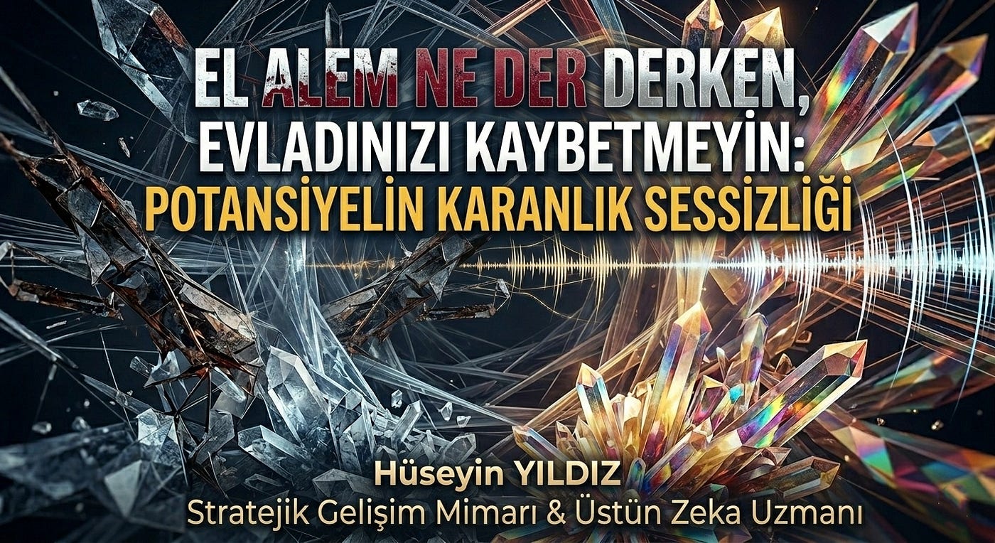 EL ALEM NE DER DERKEN, EVLADINIZI KAYBETMEYİN: POTANSİYELİN KARANLIK SESSİZLİĞİ