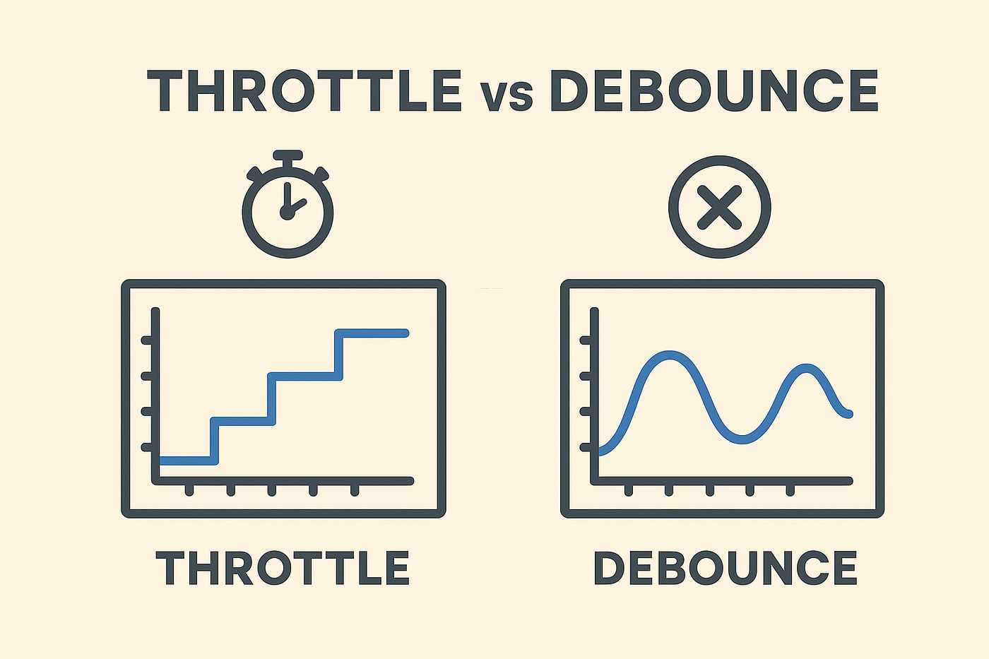 Throttle vs Debounce in JavaScript: The Complete Guide for Every Developer