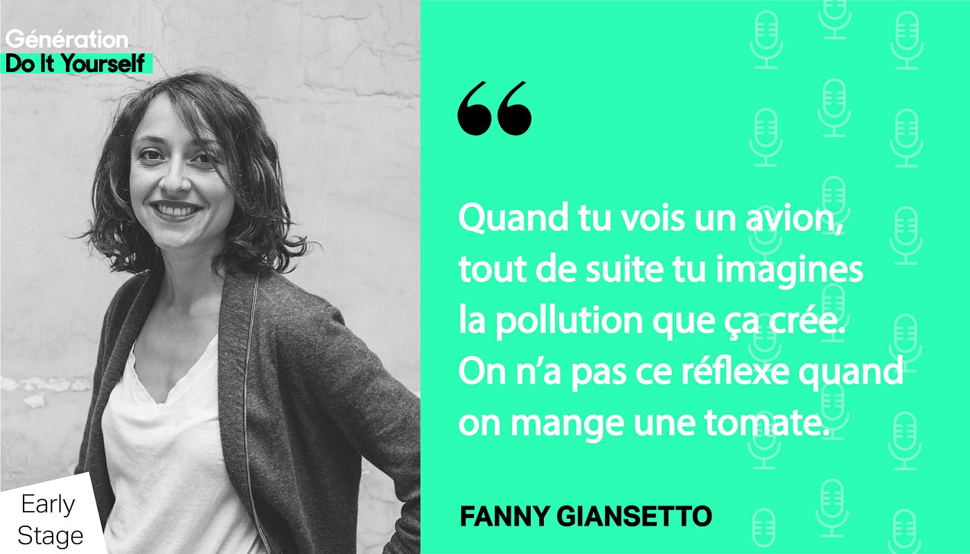 Early Stage #6 Fanny Giansetto — Écotable — Comment passer de la dette  souveraine au guide michelin écolo | by Matthieu Stefani | Medium
