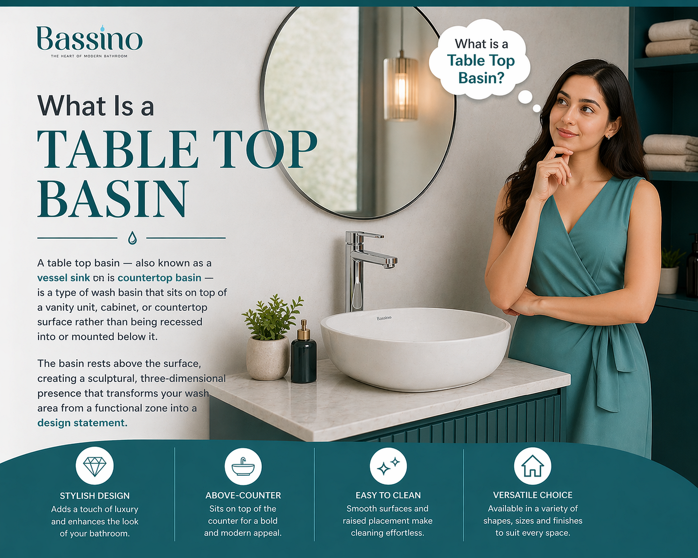 The Ultimate Guide to Table Top Basins: Designs, Materials & Buying Tips for the Modern Indian…