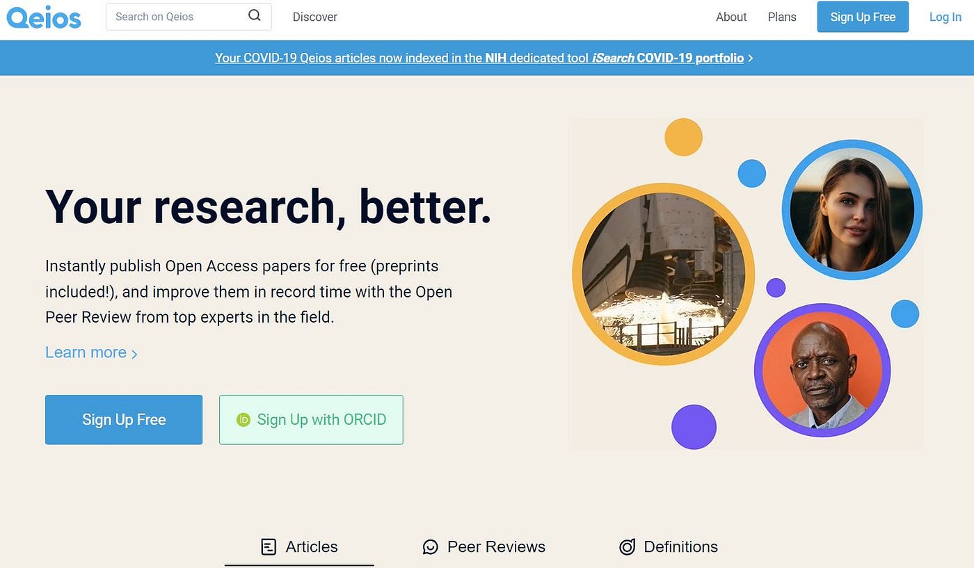 Reviewed Qeios Online Journal Powered by Artificial Intelligence