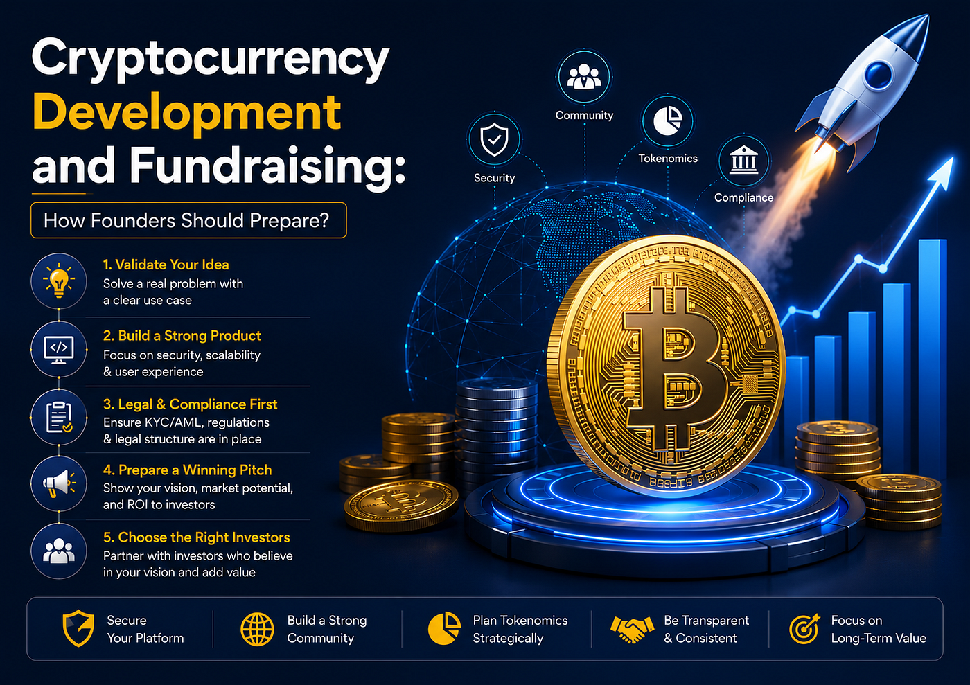 Cryptocurrency Development and Fundraising: How Founders Should Prepare?