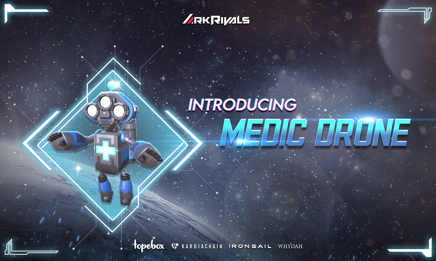 ARK RIVALS — ATTACKER⚔️ MEDIC DRONE❤️ - Ark Rivals Official - Medium