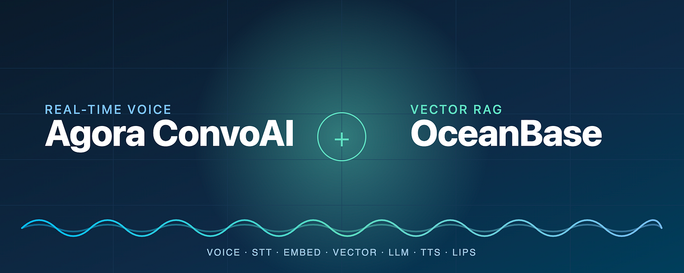 Building a Voice AI Showcase with Agora ConvoAI + OceanBase Vector Search (RAG)