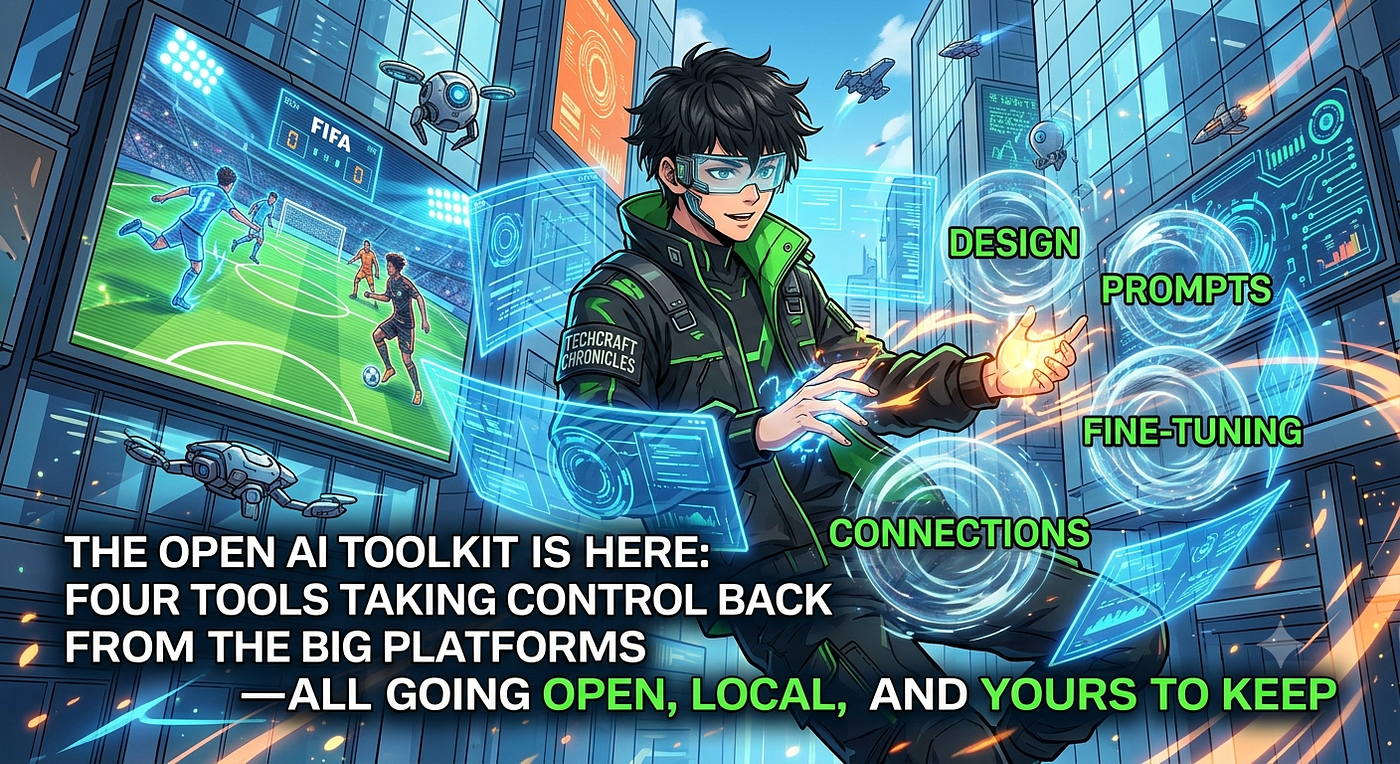 The Open AI Toolkit Is Here: Four Tools Taking Control Back From the Big Platforms