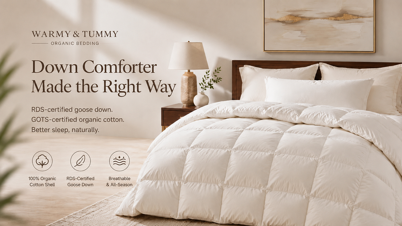 Inside Warmy & Tummy: Why a Down Duvet Differs from a Down Comforter