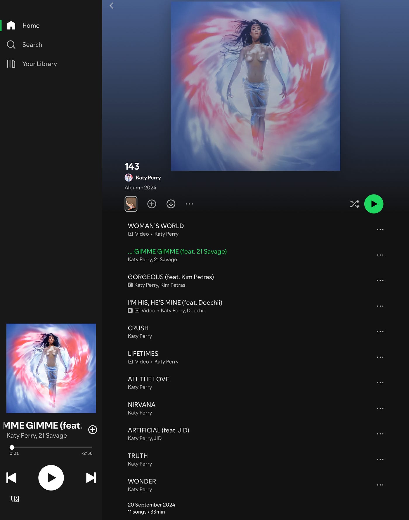 Katy Perry's '143' Album Review. Perhaps she dialed the wrong