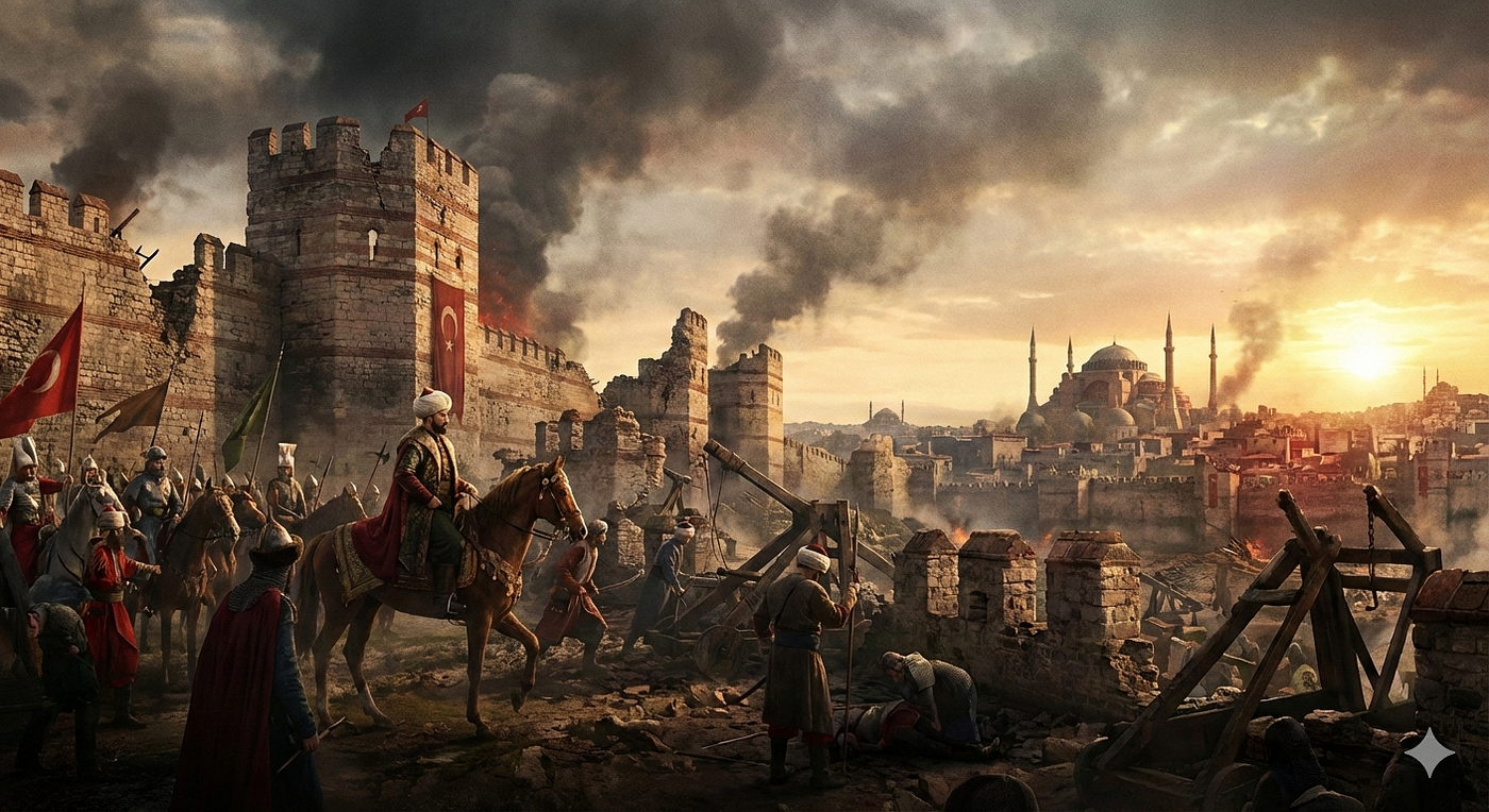 🏰 The Day That Changed History: The Fall of Constantinople (1453