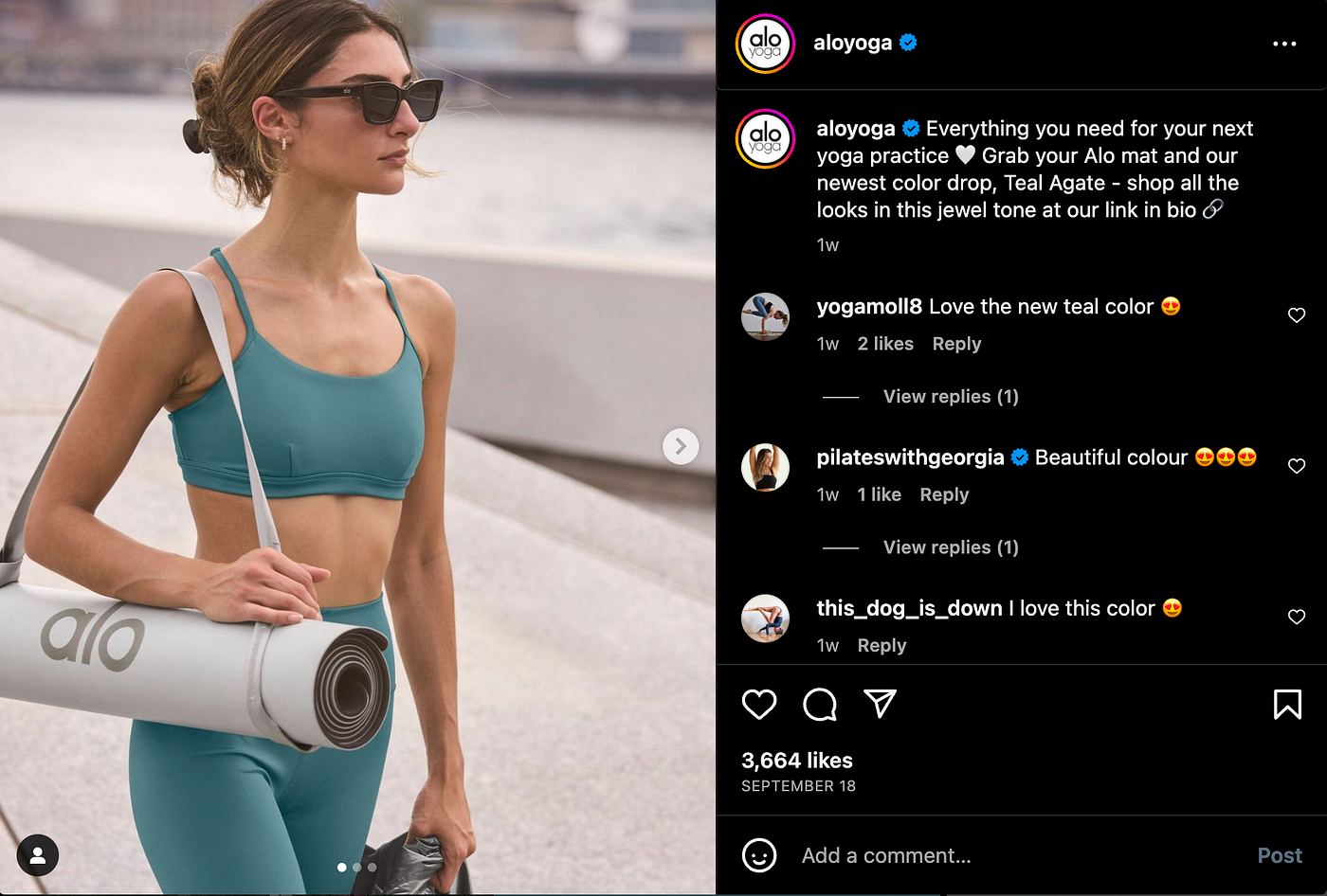 Alo Yoga Best Practices for Instagram | by Naya Rathbun | Medium