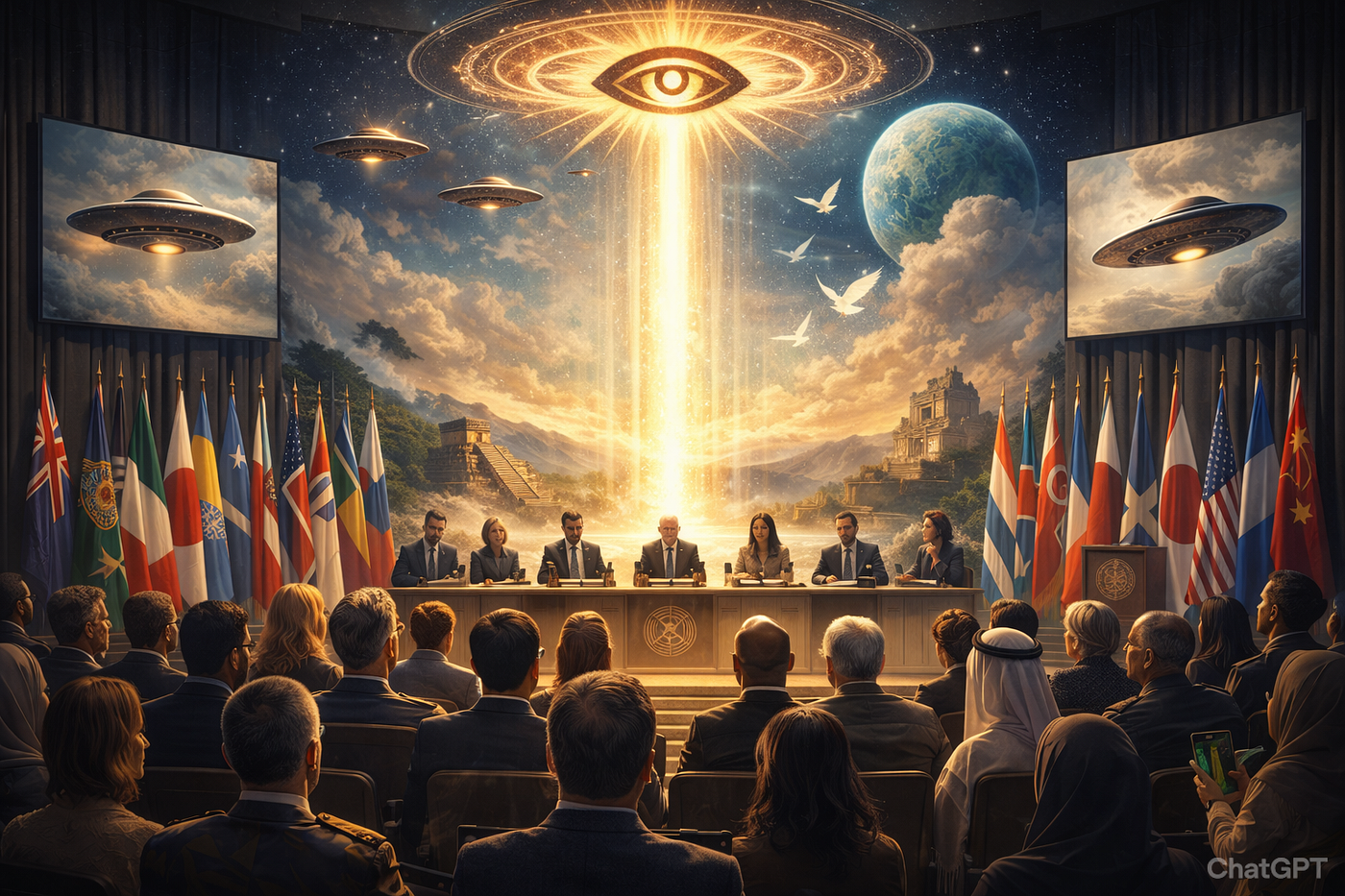 Preparing For “Catastrophic Disclosure” 
 Five Global Stress Points Humanity Would Face Overnight