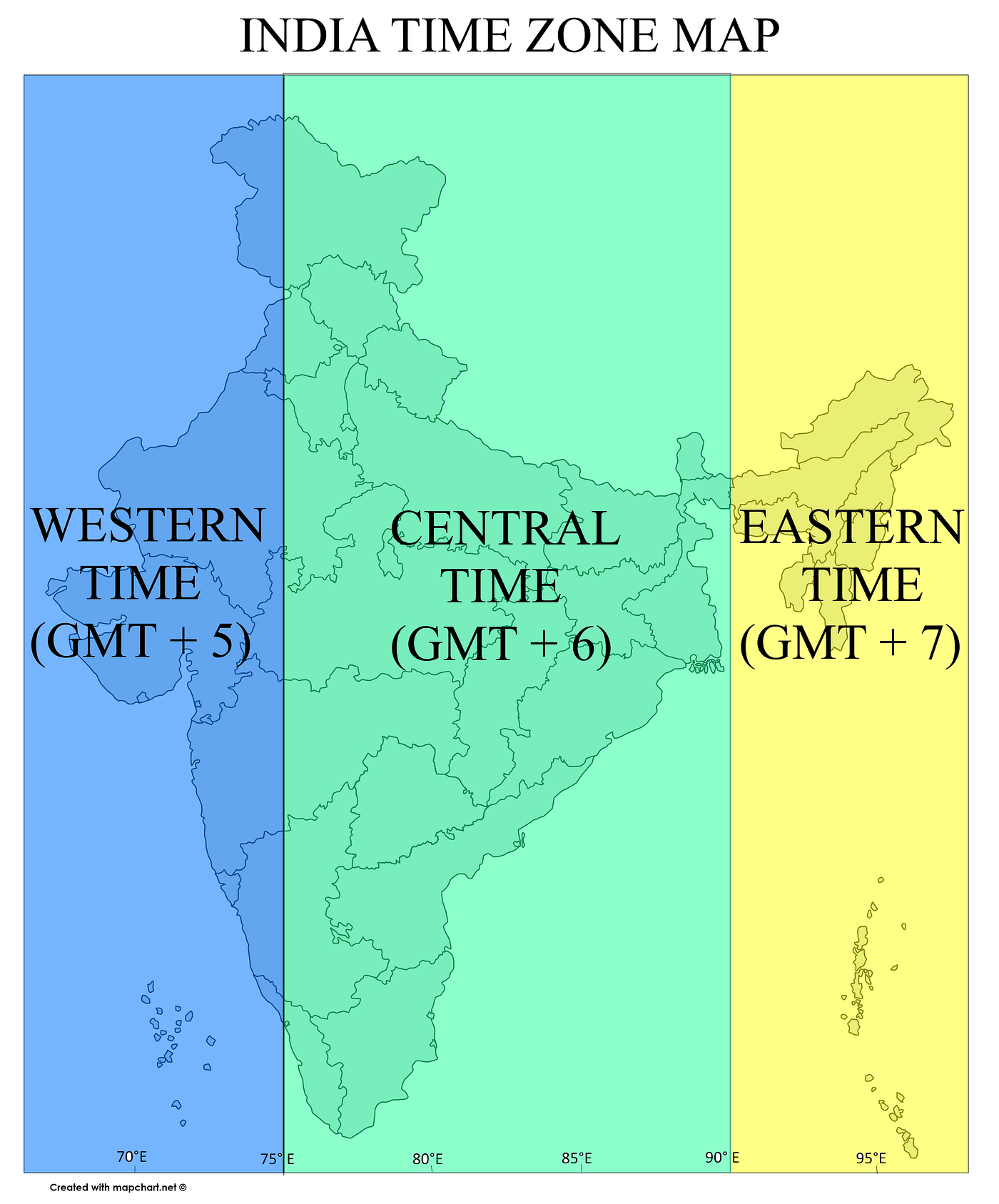 Gmt Time Zone Map