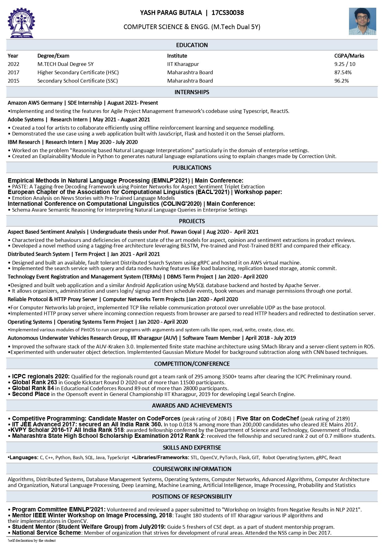 My entire MTech Placement & Interview Experience IIT Kanpur 