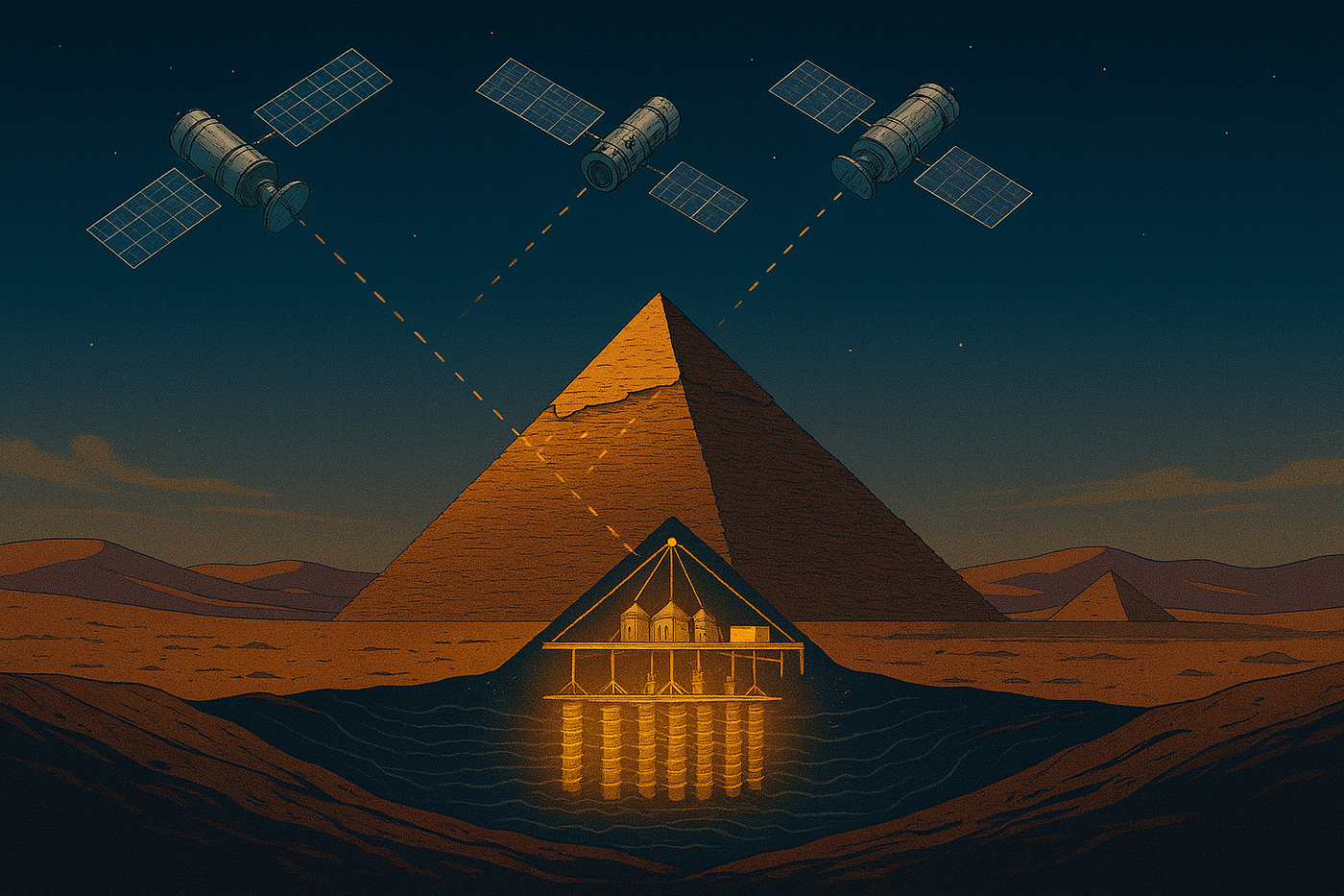 GIZA: Finalmente la Verità? Come il Suono e lo Spazio Stanno Riscrivendo la Storia dell’Umanità