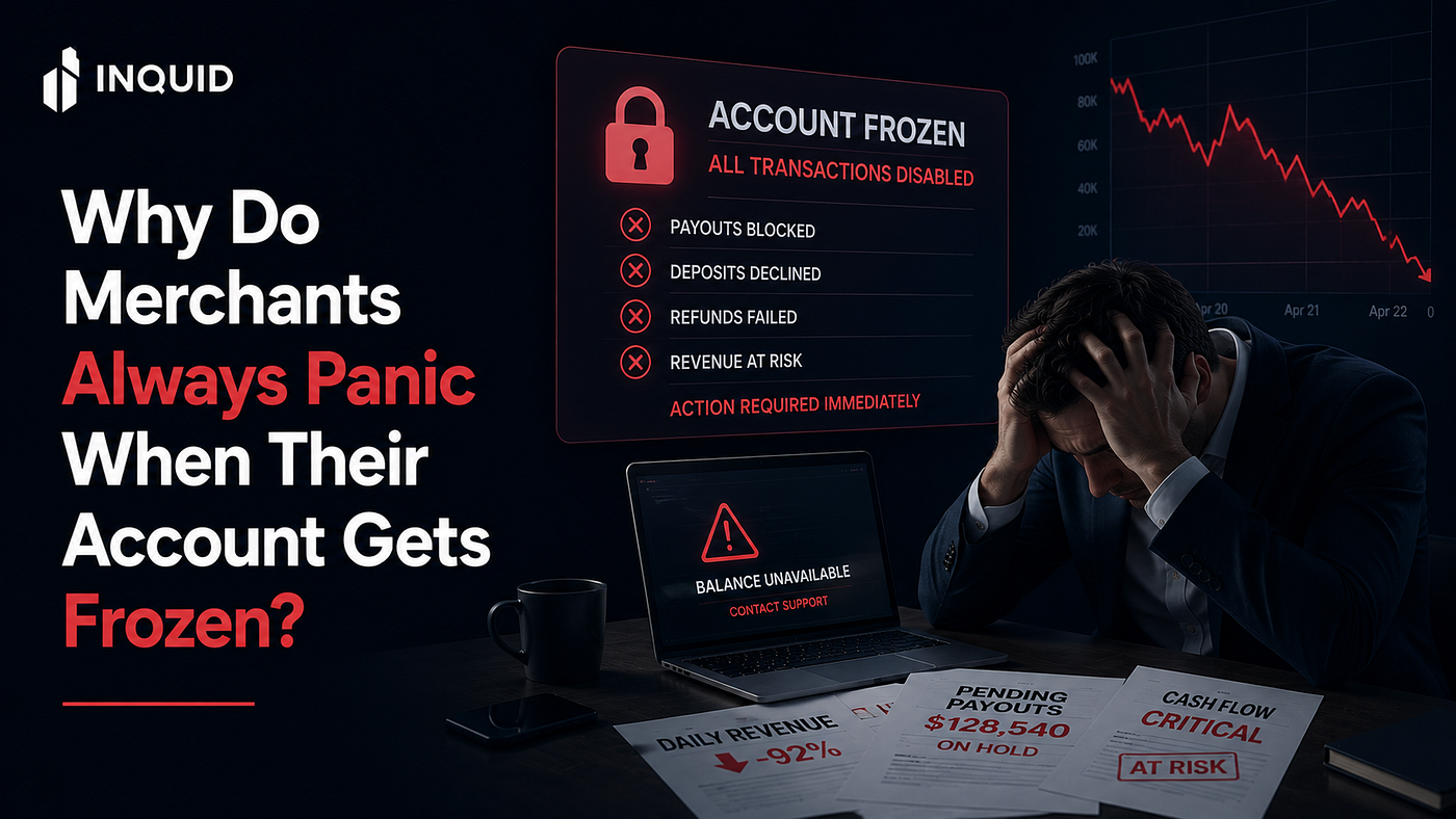 Why Do Merchants Always Panic When Their Account Gets Frozen?