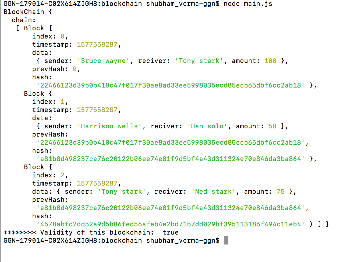 Build a Simple Blockchain in Node.js | by Shubham Verma | Better Programming