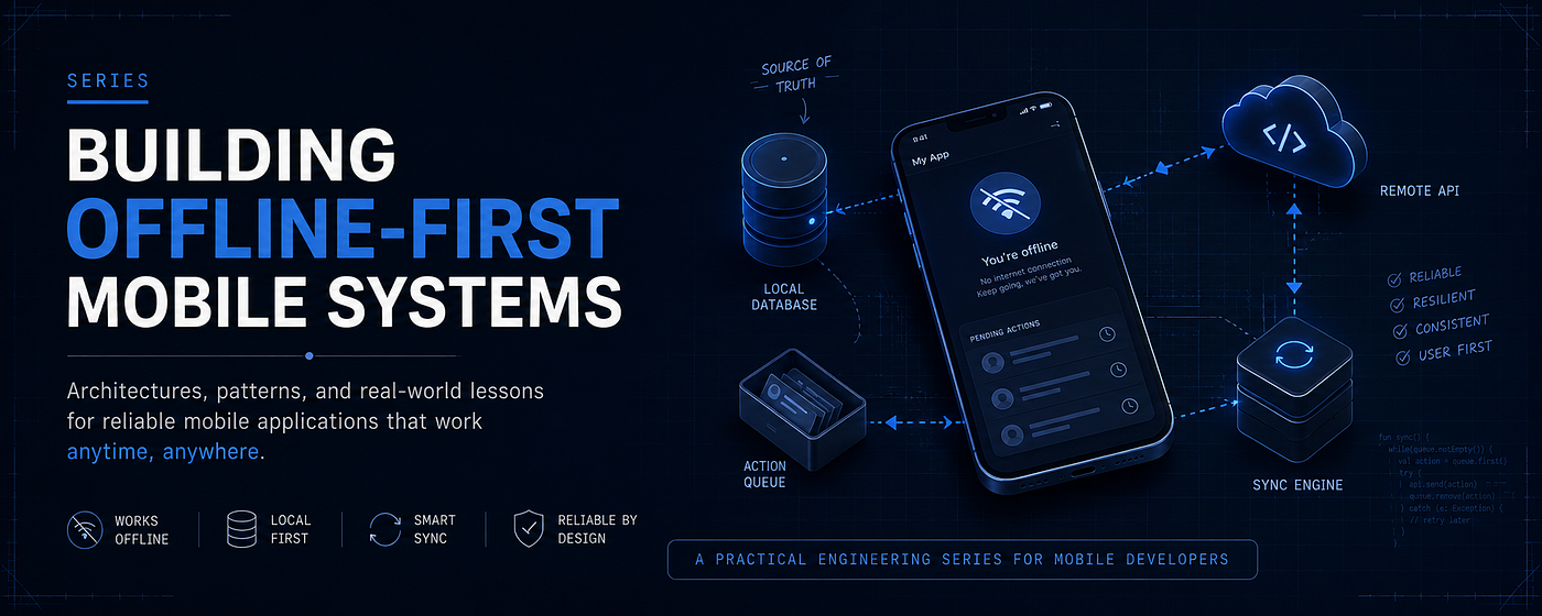 Building Offline-First Mobile Systems: How Data Synchronization Works in Offline-First Apps