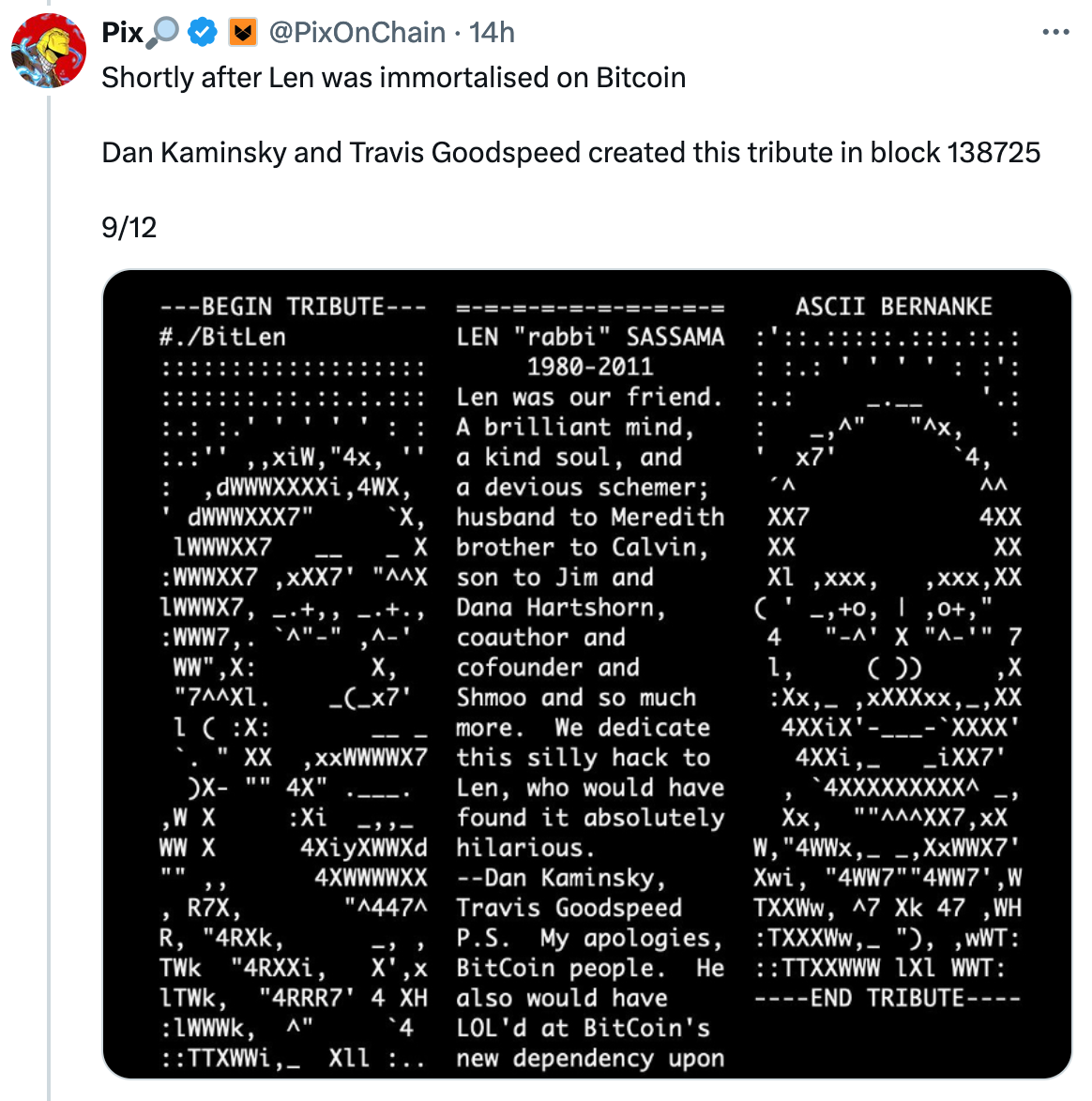 The Real Satoshi?. I found an interesting Twitter thread… | by