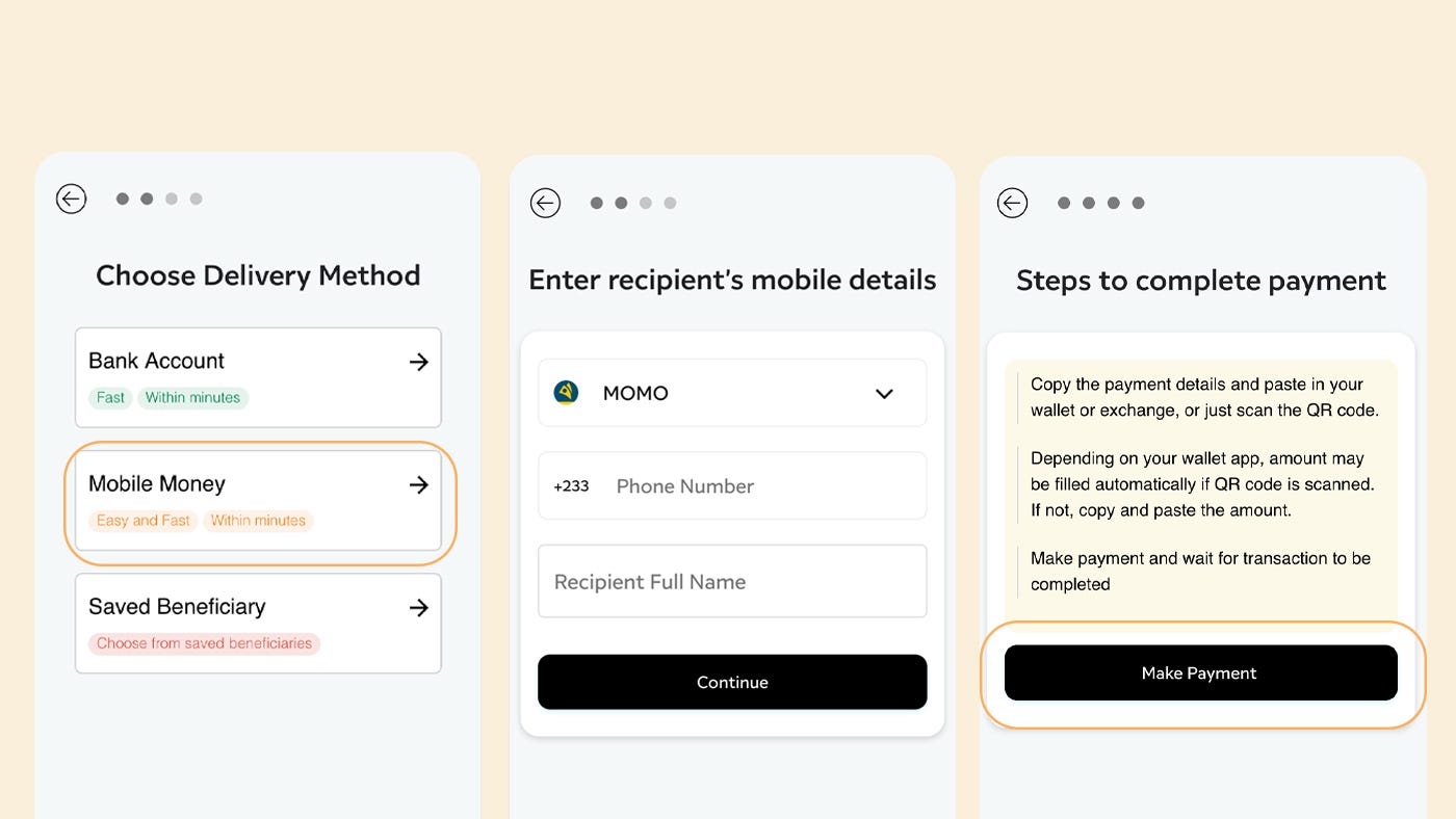 How to send money to Ghana from the US with Cash App | by Bingtellar |  bingtellar