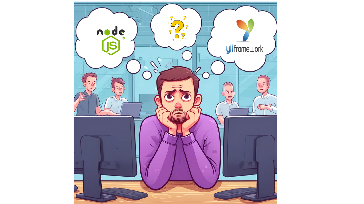 Minha Frustração com a Preferência pelo Node.js sobre o Yii: Um Desabafo Pessoal