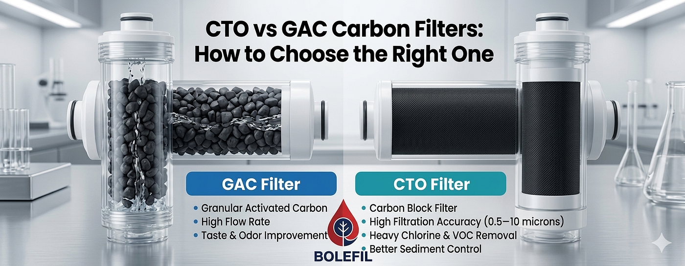 CTO vs GAC Carbon Filters: How to Choose the Right One | Brother Filtration