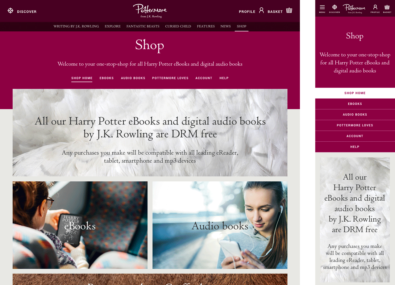 Pottermore Shop  Pottermore News