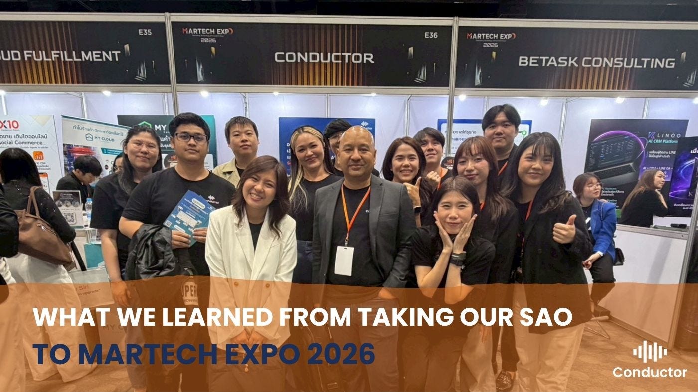 What We Learned from Taking SAO to MarTech Expo 2026