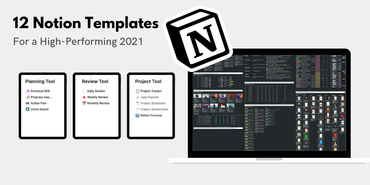 Plan 2024 with Notion!  Let's start a Productive Year 