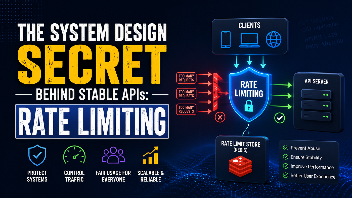 The System Design Secret Behind Stable APIs: Rate Limiting
