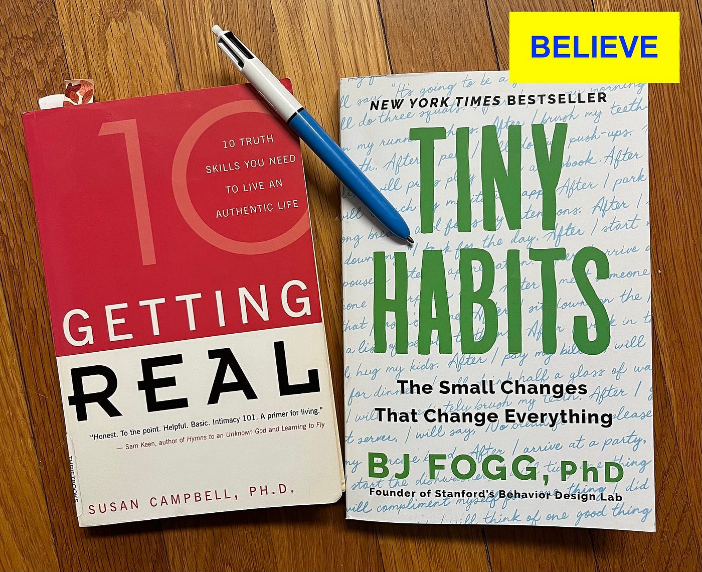 Getting Real With Tiny Habits — I’m in it to “Win the Whole Damn Thing”