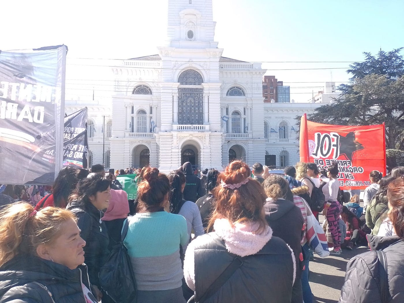 Movilización del colectivo travesti-trans por la reubicación de la “zona roja”