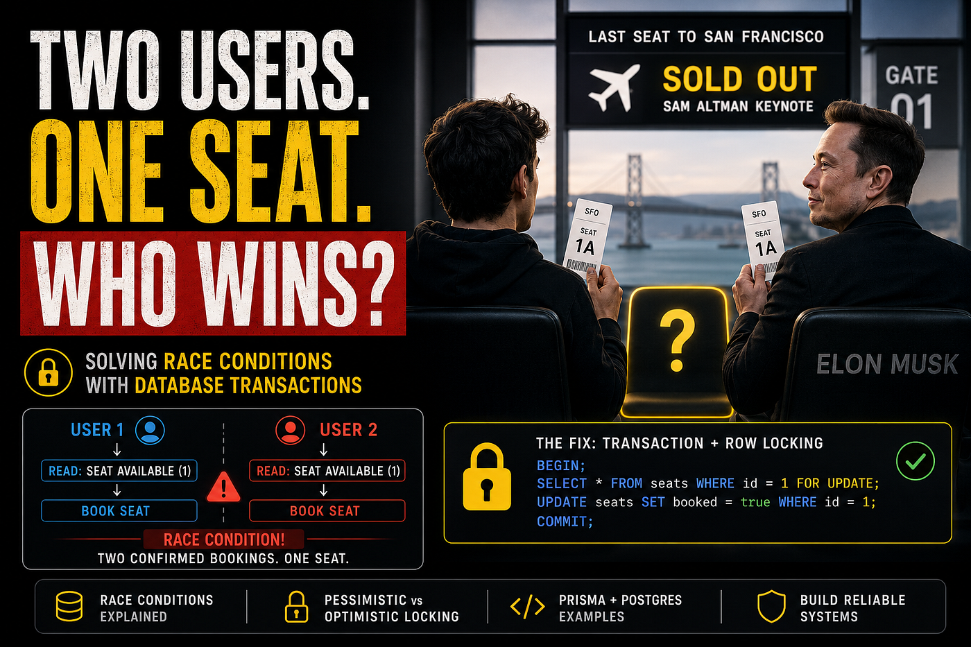 Two Users. One Seat. Who Wins?