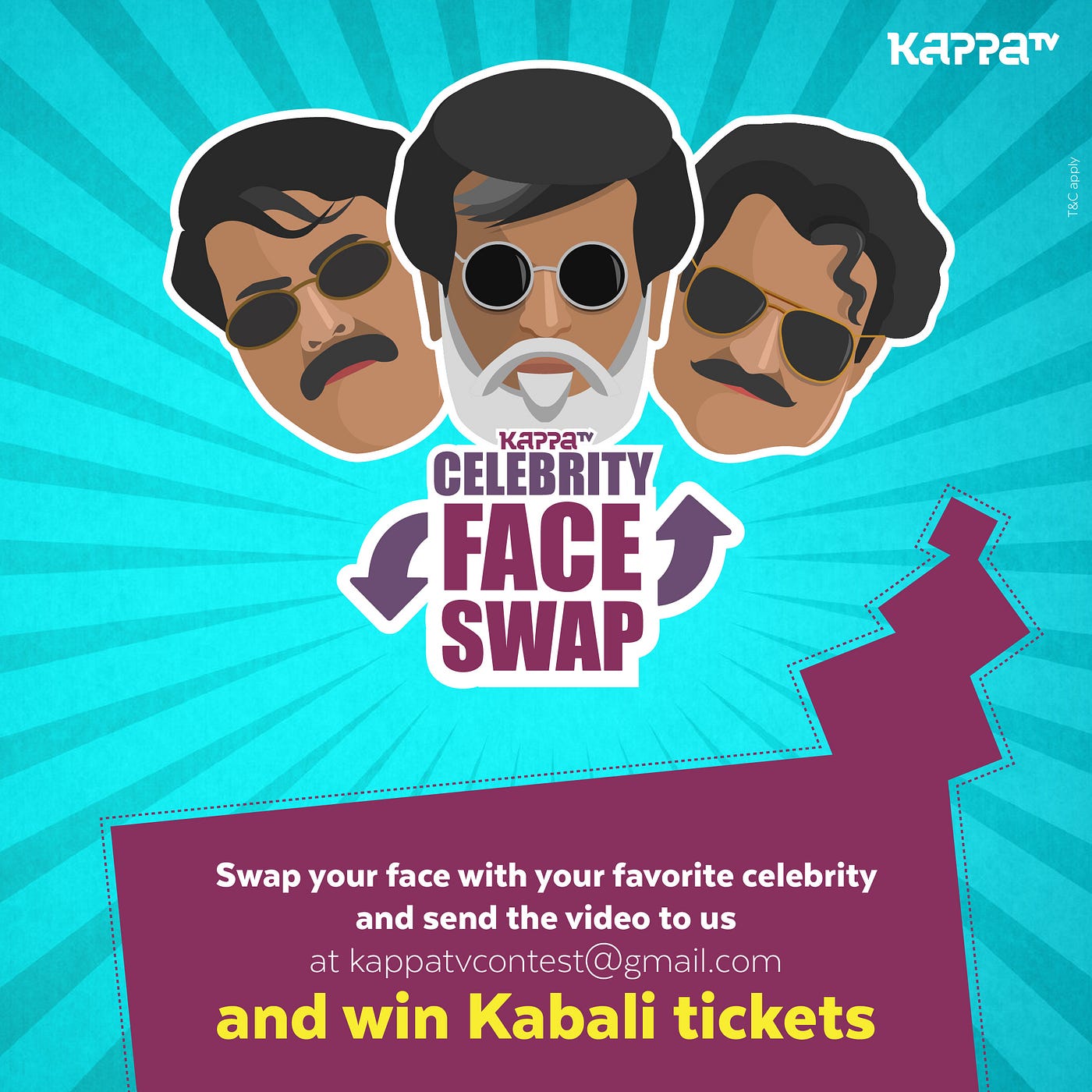 Kappa TV Celebrity Face Swap Contest — Terms & Conditions | by Kappa TV |  Medium