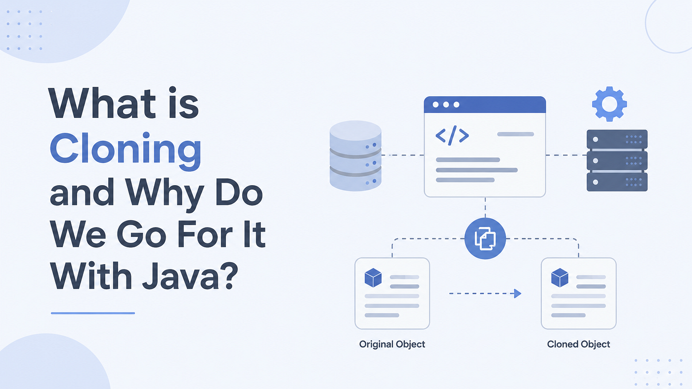 What is Cloning and Why Do We Go For It With Java?